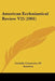 American Ecclesiastical Review V25 (1901) by Catholic University of America