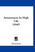 Amusement In High Life (1840) by Anonymous