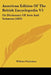 American Edition Of The British Encyclopedia V5: Or Dictionary Of Arts And Sciences (1819) by William Nicholson