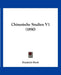 Chinesische Studien V1 (1890) by Friedrich Hirth