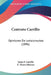 Contrato Carrillo: Opiniones De Jurisconsultos (1896) by Jaime F. Carrillo, E. Ybarra Herrera