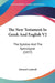 The New Testament In Greek And English V2: The Epistles And The Apocalypse (1837) by Edward Cardwell