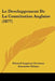 Le Developpement De La Constitution Anglaise (1877) by Edward Augustus Freeman, Alexandre Dehaye
