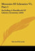 Memoirs Of Libraries V1, Part 1: Including A Handbook Of Library Economy (1859) by Edward Edwards