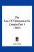 The Law Of Defamation In Canada Part 1 (1907) by John King