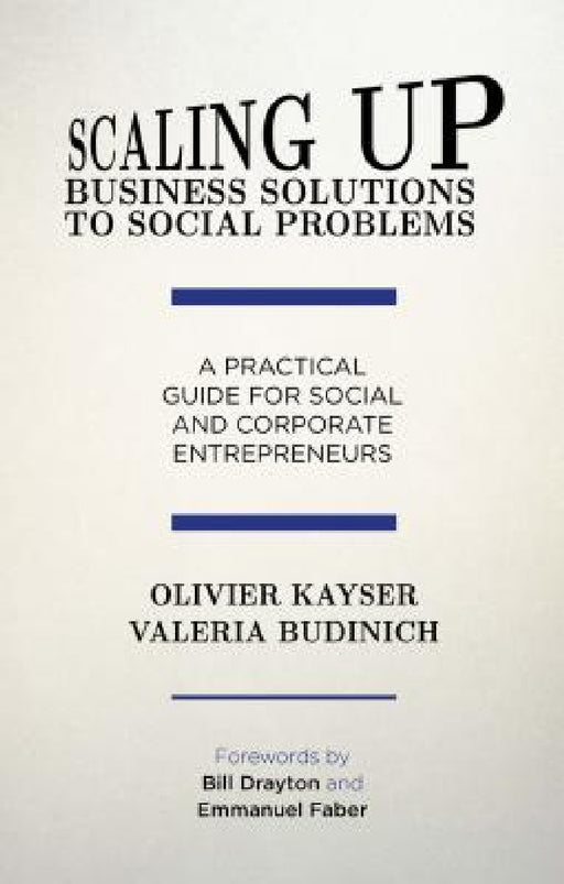 Scaling Up Business Solutions to Social Problems: A Practical Guide for Social and Corporate Entrepreneurs by O. Kayser, V. Budinich