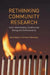 Rethinking Community Research: Inter-Relationality, Communal Being and Commonality by David Studdert, Valerie Walkerdine