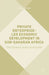 Private Enterprise-Led Economic Development in Sub-Saharan Africa: The Human Side of Growth by John Kuada