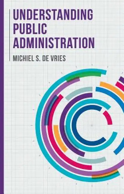 Understanding Public Administration by Michiel S. De Vries