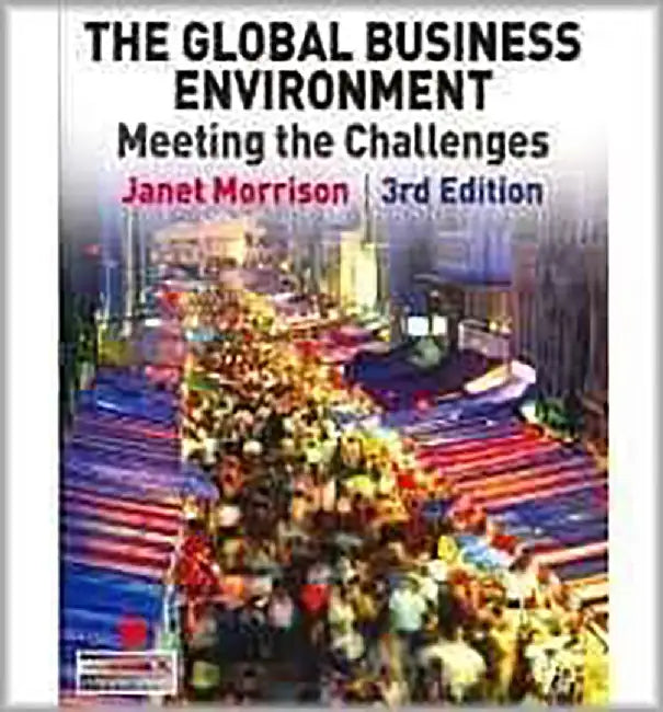 The Global Business Environment, Meeting the Challenges by Janet Morrison
