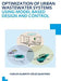Optimization of Urban Wastewater Systems Using Model Based Design and Control: Unesco-Ihe PhD Thesis by Carlos Al Velez Quintero