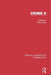 Crime II: Critical Concepts in Criminology by Philip Bean