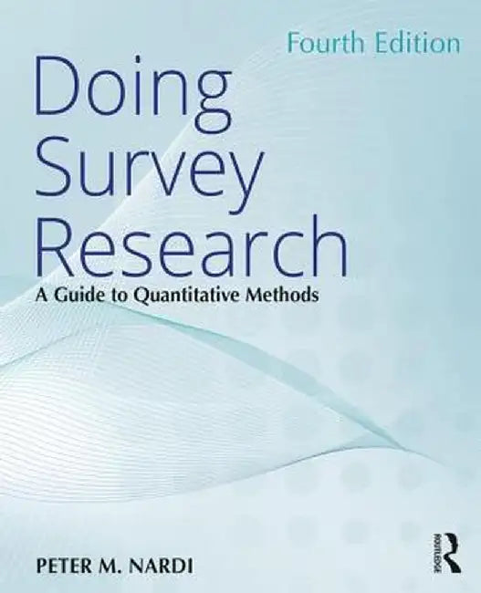 Doing Survey Research by NARDI