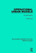 Operational Urban Models: An Introduction by David Foot