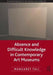 Absence and Difficult Knowledge in Contemporary Art Museums by Margaret Tali