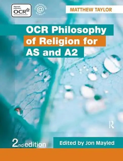 OCR Philosophy of Religion for as and A2 by Jon Mayled