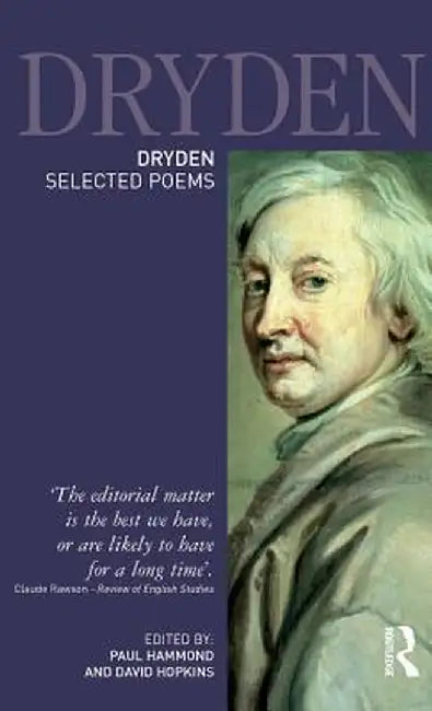 Dryden: Selected Poems by Paul Hammond
