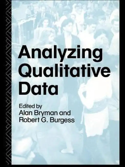 Analyzing Qualitative Data by Alan Bryman