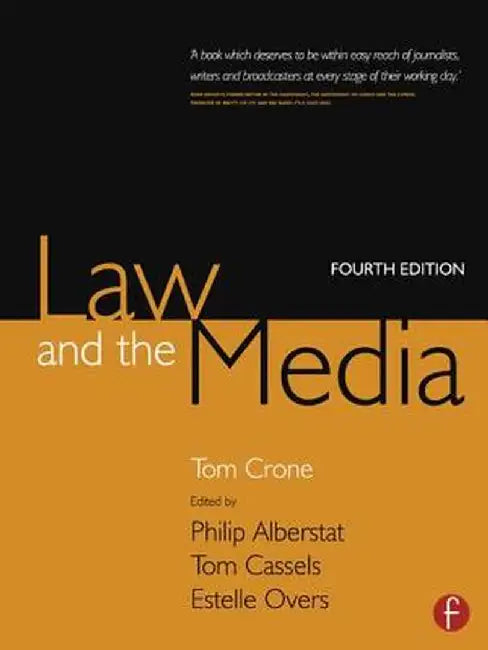 Law and the Media by Philip Alberstat