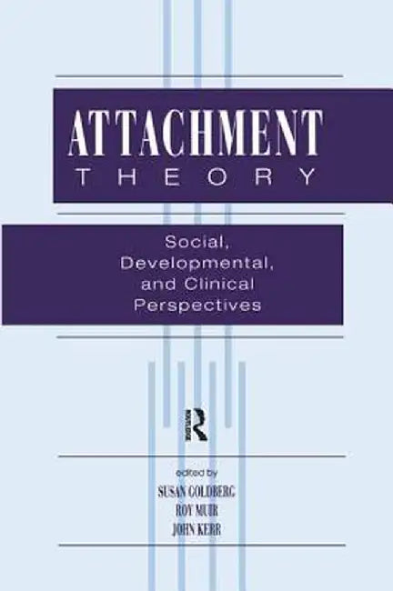 Attachment Theory: Social, Developmental, and Clinical Perspectives by Susan Goldberg