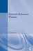 Essential Behaviour Analysis by Julian Leslie
