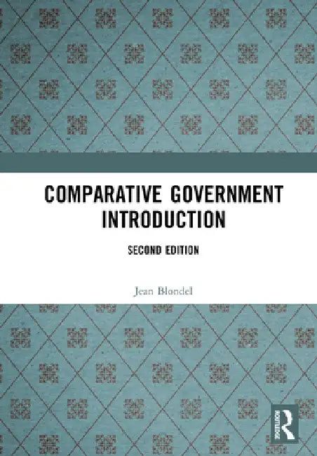 Comparative Government Introduction by Jean Blondel
