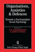 Organisations, Anxieties and Defences: Towards a Psychoanalytic Social Psychology by Bob Hinshelwood