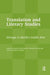 Translation and Literary Studies: Homage to Marilyn Gaddis Rose by Marella Feltrin-Morris