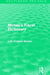 Money's Fiscal Dictionary by L.G. Chiozza Money