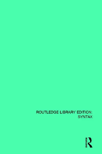 An Introduction to Transformational Syntax by Fowler Roger
