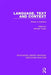 Language, Text and Context: Essays in Stylistics by Michael Toolan