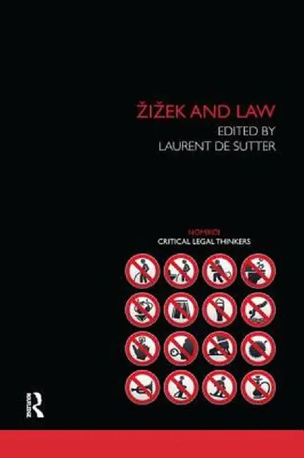 Zizek and Law by Laurent de Sutter