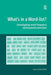 What's in a Word-list?: Investigating Word Frequency and Keyword Extraction by Dawn Archer
