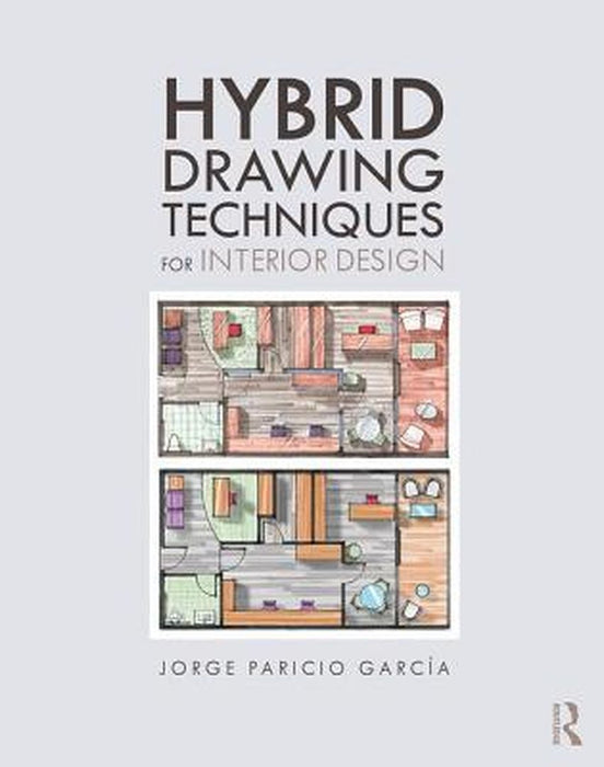 Hybrid Drawing Techniques for Interior Design by Jorge Paricio Garcia