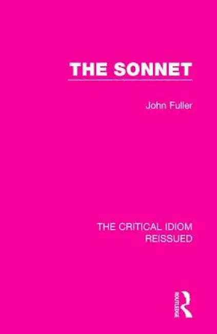 The Sonnet by John Fuller