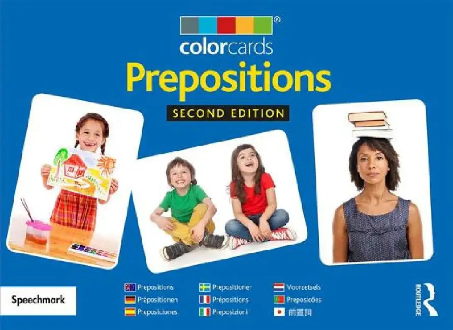 Prepositions: Colorcards by Speechmark