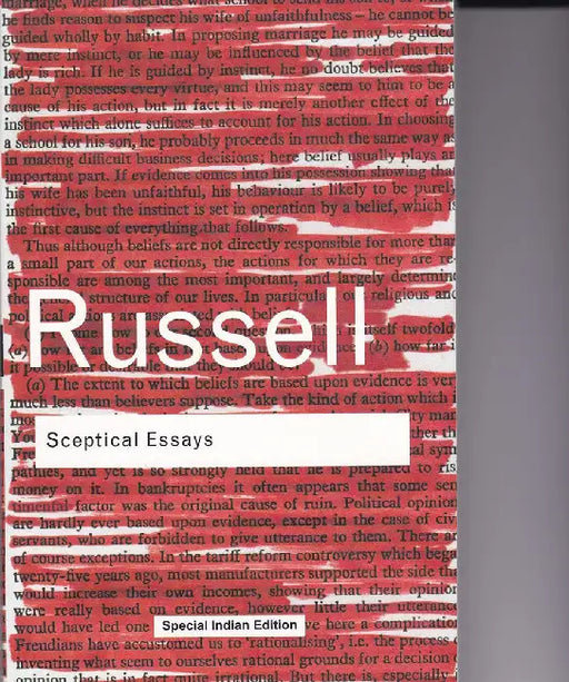 Sceptical Essays by Bertrand Russell