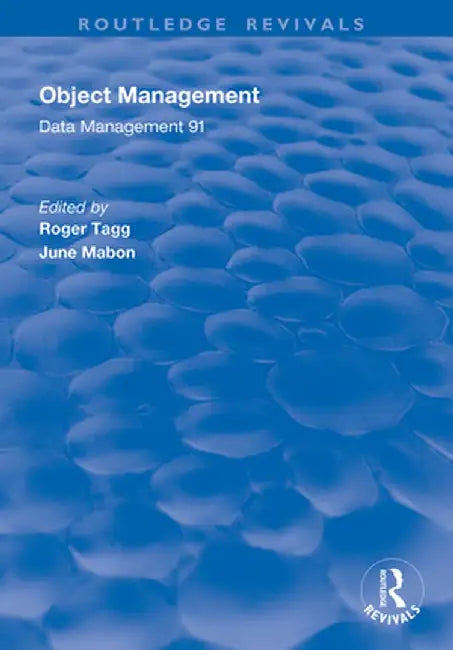 Object Management by Roger Tagg