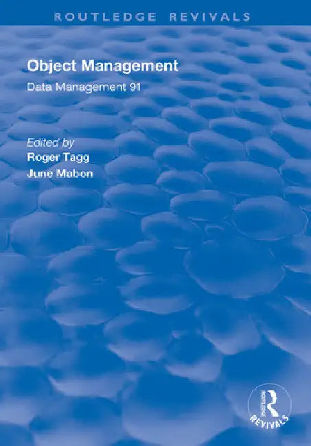 Object Management by Roger Tagg
