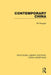 Contemporary China by Bill Brugger