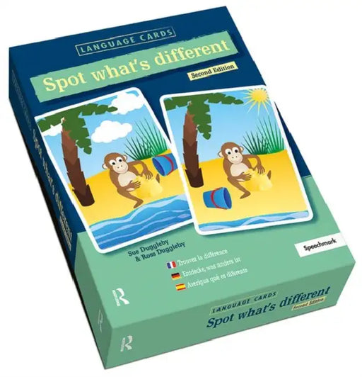 Spot What's Different Language Cards by Duggleby Sue