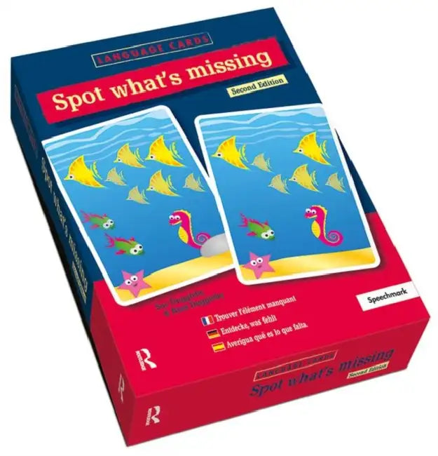 Spot What's Missing? Language Cards by Duggleby Sue
