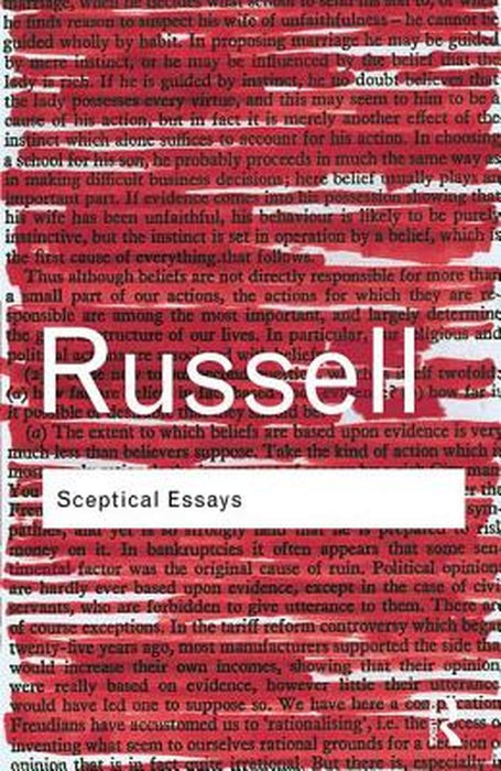 Sceptical Essays by Bertrand Russell