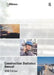 Construction Statistics Annual, 2000 by Transport Department Of The Environment