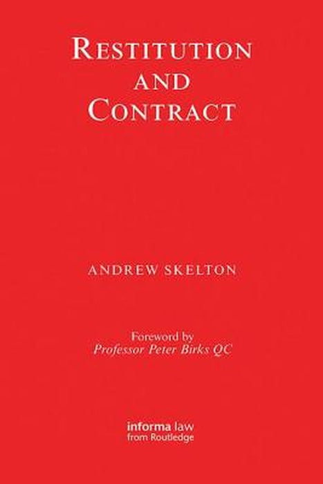 Restitution and Contract by Andrew Skelton