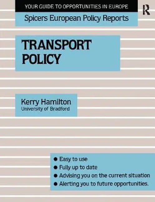 Transport Policy by Kerry Hamilton