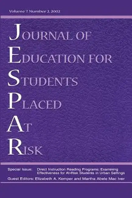 Direction Instruction Reading Programs: Examining Effectiveness for At-Risk Students in Urban Settings: A Special Issue of the Journal of Education fo by Elizabeth A. Kemper