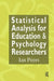 Statistical Analysis for Education and Psychology Researchers: Tools for Researchers in Education and Psychology by Ian Peers