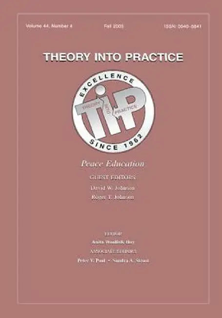 Peace Education Tip V44#4 by David Johnson