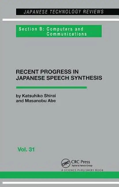 Japanese Speech Synthesis by Jeffry H. Shirai